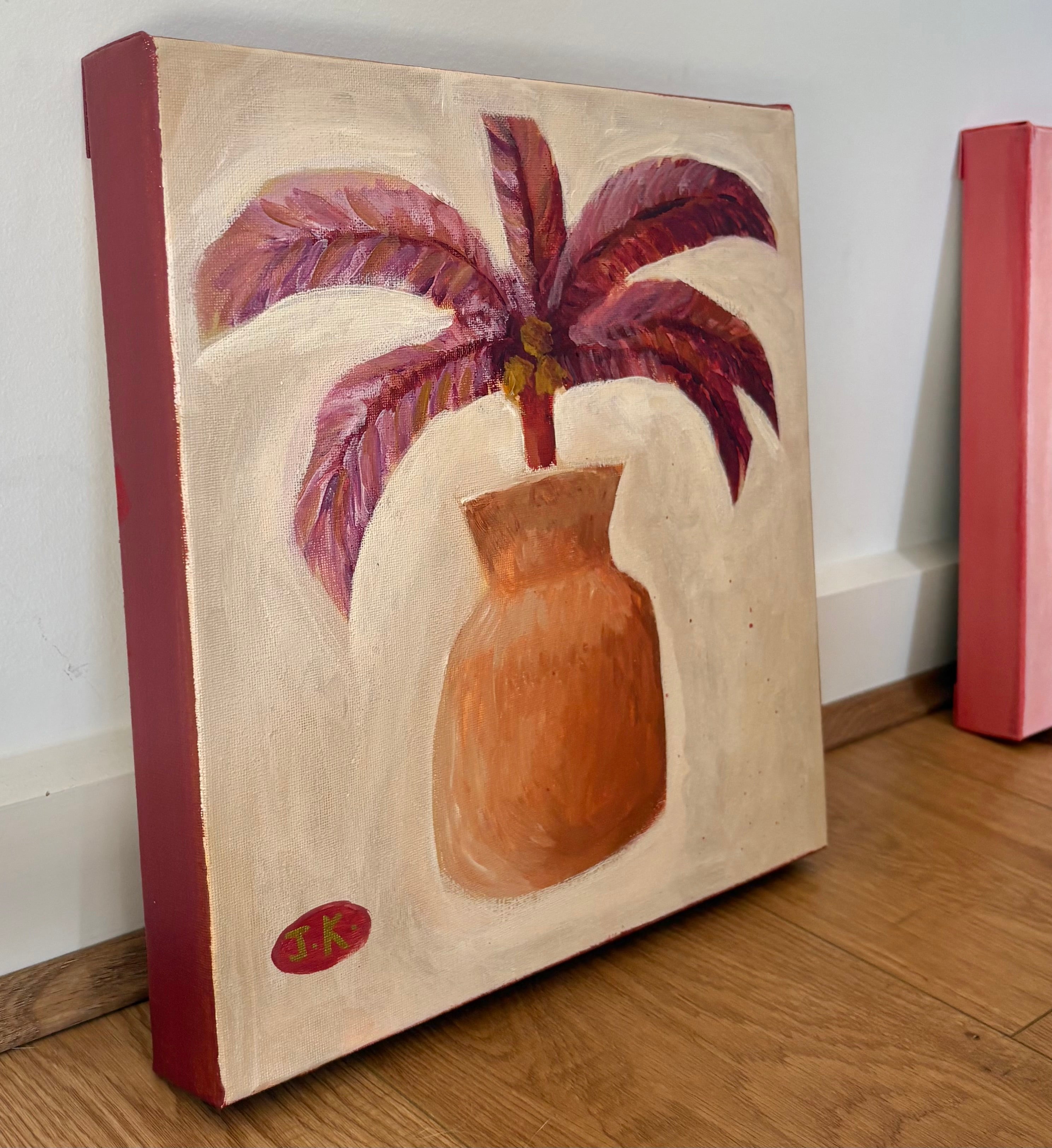 Palm Pot - Original Painting