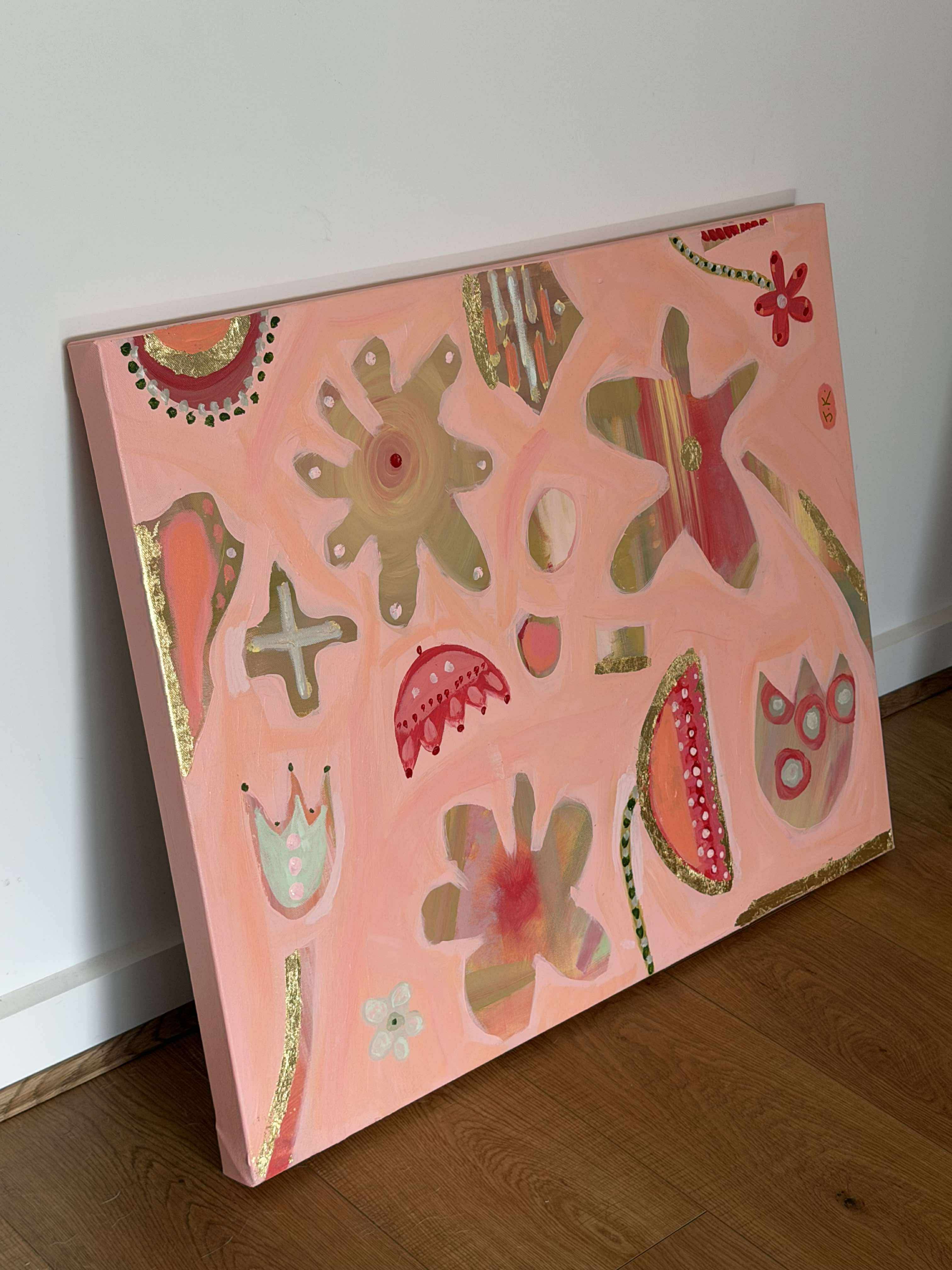 Space Flowers - Original Art